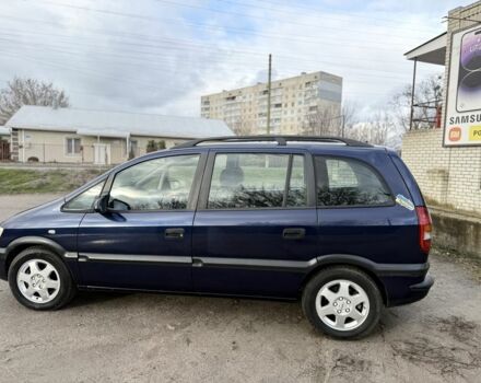 Синий Опель Зафира, объемом двигателя 2 л и пробегом 200 тыс. км за 1950 $, фото 7 на Automoto.ua