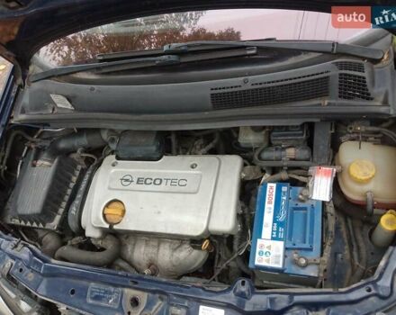 Синий Опель Зафира, объемом двигателя 1.6 л и пробегом 283 тыс. км за 3700 $, фото 9 на Automoto.ua