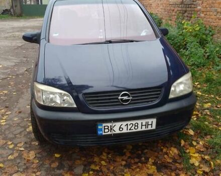 Синий Опель Зафира, объемом двигателя 1.6 л и пробегом 283 тыс. км за 3700 $, фото 8 на Automoto.ua