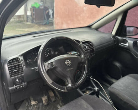 Синий Опель Зафира, объемом двигателя 2 л и пробегом 385 тыс. км за 3200 $, фото 4 на Automoto.ua
