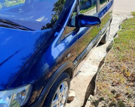 Синій Опель Зафіра, об'ємом двигуна 2 л та пробігом 330 тис. км за 4100 $, фото 1 на Automoto.ua