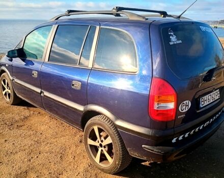 Синій Опель Зафіра, об'ємом двигуна 2.2 л та пробігом 263 тис. км за 3600 $, фото 2 на Automoto.ua