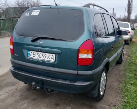 Синій Опель Зафіра, об'ємом двигуна 1.8 л та пробігом 375 тис. км за 4000 $, фото 3 на Automoto.ua