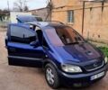 Синий Опель Зафира, объемом двигателя 2 л и пробегом 300 тыс. км за 2350 $, фото 1 на Automoto.ua