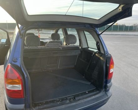 Синий Опель Зафира, объемом двигателя 2 л и пробегом 300 тыс. км за 3000 $, фото 10 на Automoto.ua