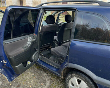 Синий Опель Зафира, объемом двигателя 2 л и пробегом 343 тыс. км за 3400 $, фото 5 на Automoto.ua