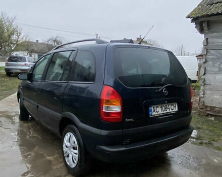 Синій Опель Зафіра, об'ємом двигуна 1.8 л та пробігом 350 тис. км за 3450 $, фото 2 на Automoto.ua
