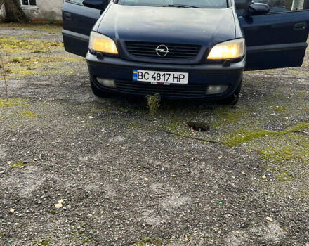 Синий Опель Зафира, объемом двигателя 2 л и пробегом 343 тыс. км за 3400 $, фото 8 на Automoto.ua