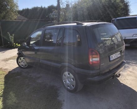 Синий Опель Зафира, объемом двигателя 2.2 л и пробегом 300 тыс. км за 2700 $, фото 4 на Automoto.ua