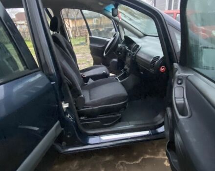 Синий Опель Зафира, объемом двигателя 1.8 л и пробегом 350 тыс. км за 3450 $, фото 6 на Automoto.ua