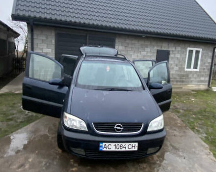 Синій Опель Зафіра, об'ємом двигуна 1.8 л та пробігом 350 тис. км за 3450 $, фото 11 на Automoto.ua