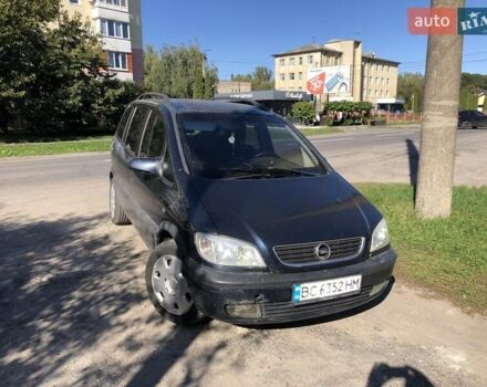 Опель Зафіра 2002 у Старокостянтинів на Automoto.ua Синій Опель Зафіра, об'ємом двигуна 2.17 л та пробігом 300 тис. км за 2700 $, фото 2 на Automoto.ua