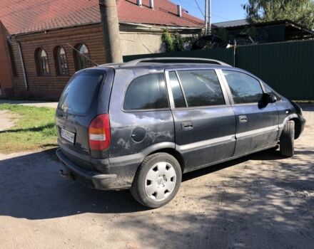 Синий Опель Зафира, объемом двигателя 2.2 л и пробегом 300 тыс. км за 2700 $, фото 2 на Automoto.ua