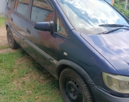 Синій Опель Зафіра, об'ємом двигуна 2 л та пробігом 280 тис. км за 1864 $, фото 4 на Automoto.ua