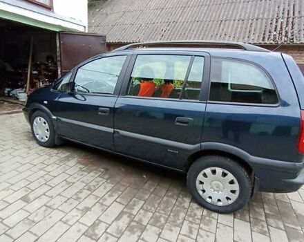 Синий Опель Зафира, объемом двигателя 1.6 л и пробегом 270 тыс. км за 4000 $, фото 37 на Automoto.ua