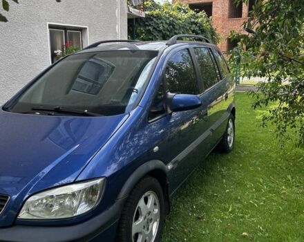 Синій Опель Зафіра, об'ємом двигуна 1.8 л та пробігом 350 тис. км за 3850 $, фото 1 на Automoto.ua