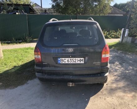 Синий Опель Зафира, объемом двигателя 2.2 л и пробегом 300 тыс. км за 2700 $, фото 3 на Automoto.ua