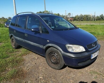 Синій Опель Зафіра, об'ємом двигуна 0 л та пробігом 340 тис. км за 1100 $, фото 1 на Automoto.ua