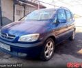 Синий Опель Зафира, объемом двигателя 2 л и пробегом 222 тыс. км за 3500 $, фото 1 на Automoto.ua