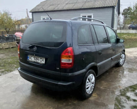 Синій Опель Зафіра, об'ємом двигуна 1.8 л та пробігом 350 тис. км за 3450 $, фото 3 на Automoto.ua