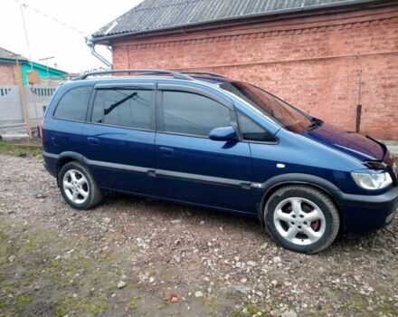Синій Опель Зафіра, об'ємом двигуна 1.8 л та пробігом 270 тис. км за 4300 $, фото 2 на Automoto.ua