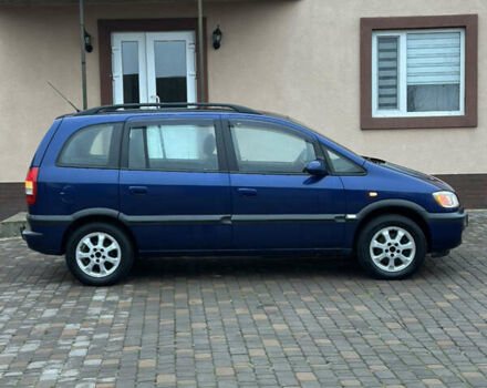 Синий Опель Зафира, объемом двигателя 1.6 л и пробегом 230 тыс. км за 3650 $, фото 27 на Automoto.ua