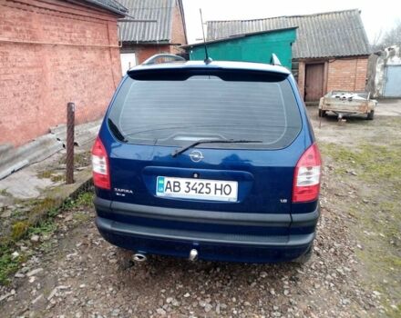 Синій Опель Зафіра, об'ємом двигуна 1.8 л та пробігом 270 тис. км за 4300 $, фото 3 на Automoto.ua