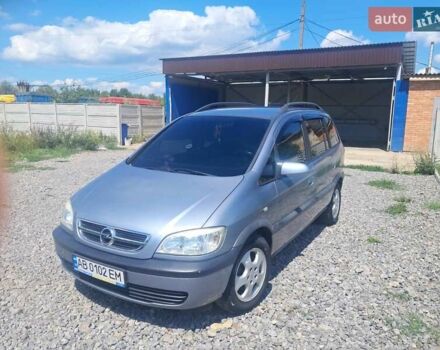Синій Опель Зафіра, об'ємом двигуна 1.8 л та пробігом 300 тис. км за 4000 $, фото 13 на Automoto.ua