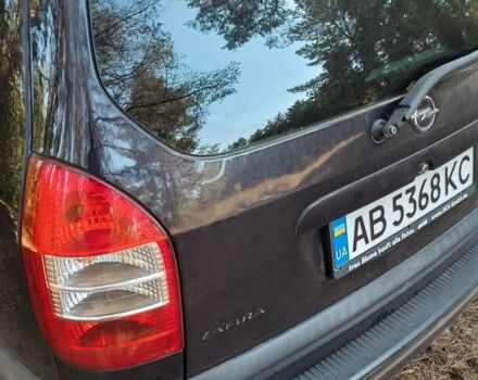 Синий Опель Зафира, объемом двигателя 1.8 л и пробегом 221 тыс. км за 4400 $, фото 3 на Automoto.ua