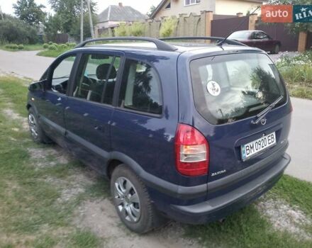 Синий Опель Зафира, объемом двигателя 2 л и пробегом 268 тыс. км за 3900 $, фото 6 на Automoto.ua