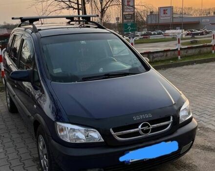 Синий Опель Зафира, объемом двигателя 0 л и пробегом 300 тыс. км за 3700 $, фото 3 на Automoto.ua