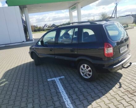 Синій Опель Зафіра, об'ємом двигуна 1.6 л та пробігом 236 тис. км за 3100 $, фото 2 на Automoto.ua