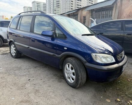 Синій Опель Зафіра, об'ємом двигуна 2.2 л та пробігом 350 тис. км за 3200 $, фото 5 на Automoto.ua