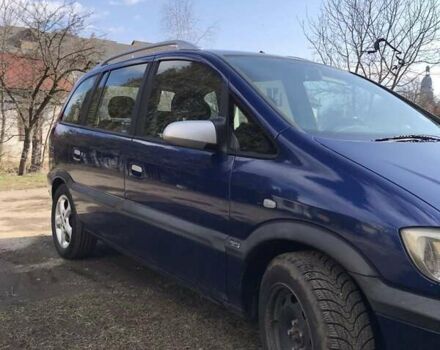 Синий Опель Зафира, объемом двигателя 1.8 л и пробегом 283 тыс. км за 4300 $, фото 8 на Automoto.ua