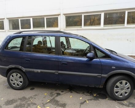 Синій Опель Зафіра, об'ємом двигуна 1.8 л та пробігом 540 тис. км за 3200 $, фото 1 на Automoto.ua