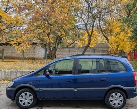 Синій Опель Зафіра, об'ємом двигуна 1.8 л та пробігом 540 тис. км за 3000 $, фото 11 на Automoto.ua