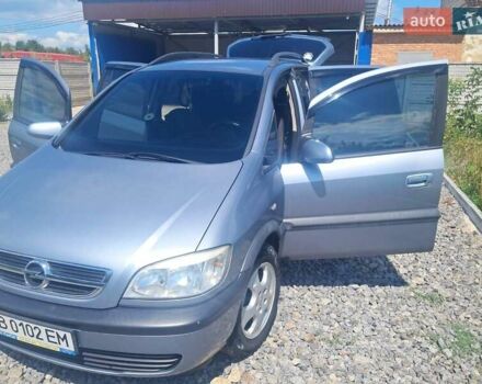 Синій Опель Зафіра, об'ємом двигуна 1.8 л та пробігом 300 тис. км за 4000 $, фото 7 на Automoto.ua
