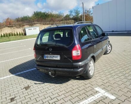 Синій Опель Зафіра, об'ємом двигуна 1.6 л та пробігом 236 тис. км за 3100 $, фото 4 на Automoto.ua