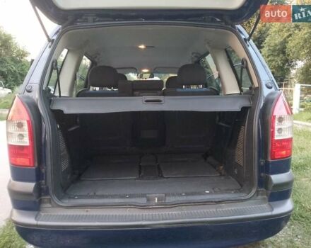 Синий Опель Зафира, объемом двигателя 2 л и пробегом 268 тыс. км за 3900 $, фото 23 на Automoto.ua