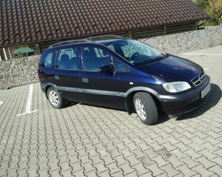 Синій Опель Зафіра, об'ємом двигуна 1.6 л та пробігом 236 тис. км за 3100 $, фото 3 на Automoto.ua