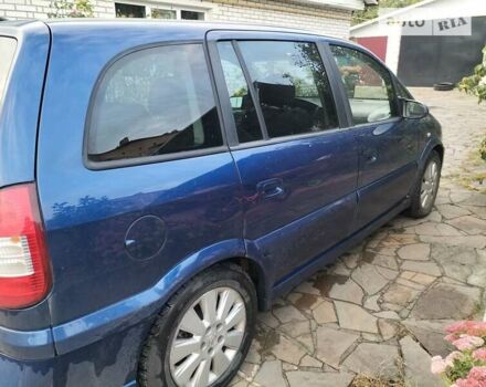 Синий Опель Зафира, объемом двигателя 2.2 л и пробегом 345 тыс. км за 5200 $, фото 8 на Automoto.ua