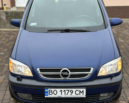 Синий Опель Зафира, объемом двигателя 1.6 л и пробегом 230 тыс. км за 3650 $, фото 8 на Automoto.ua