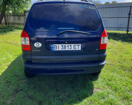 Синій Опель Зафіра, об'ємом двигуна 1.6 л та пробігом 180 тис. км за 3500 $, фото 2 на Automoto.ua