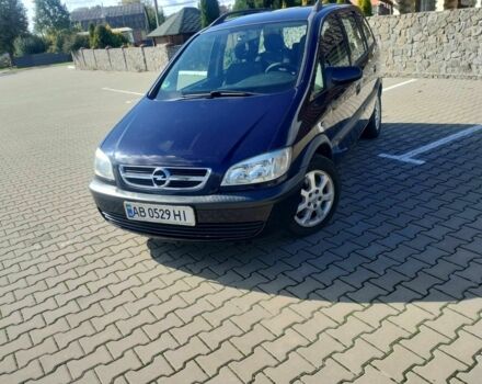 Синій Опель Зафіра, об'ємом двигуна 1.6 л та пробігом 236 тис. км за 3100 $, фото 1 на Automoto.ua