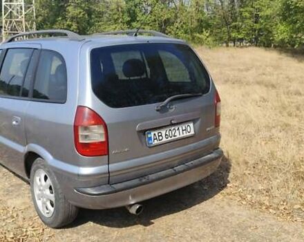 Синий Опель Зафира, объемом двигателя 2 л и пробегом 406 тыс. км за 4000 $, фото 13 на Automoto.ua