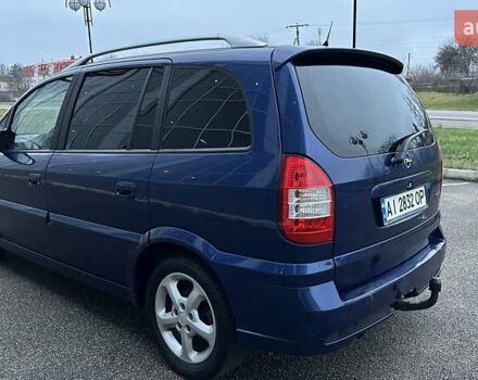 Синій Опель Зафіра, об'ємом двигуна 2.17 л та пробігом 379 тис. км за 3990 $, фото 21 на Automoto.ua