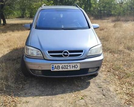 Синий Опель Зафира, объемом двигателя 2 л и пробегом 406 тыс. км за 4000 $, фото 9 на Automoto.ua