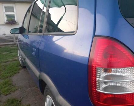 Синий Опель Зафира, объемом двигателя 1.8 л и пробегом 260 тыс. км за 4500 $, фото 2 на Automoto.ua