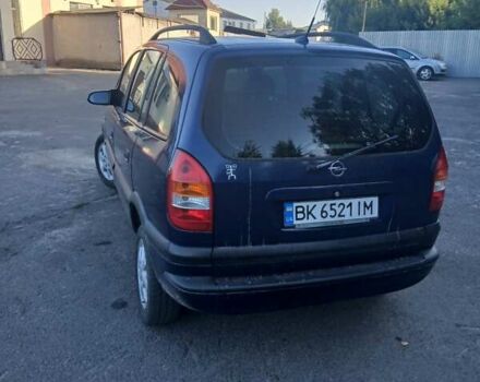 Синій Опель Зафіра, об'ємом двигуна 1.6 л та пробігом 300 тис. км за 3500 $, фото 10 на Automoto.ua