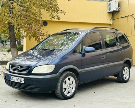 Синий Опель Зафира, объемом двигателя 2 л и пробегом 200 тыс. км за 1950 $, фото 7 на Automoto.ua